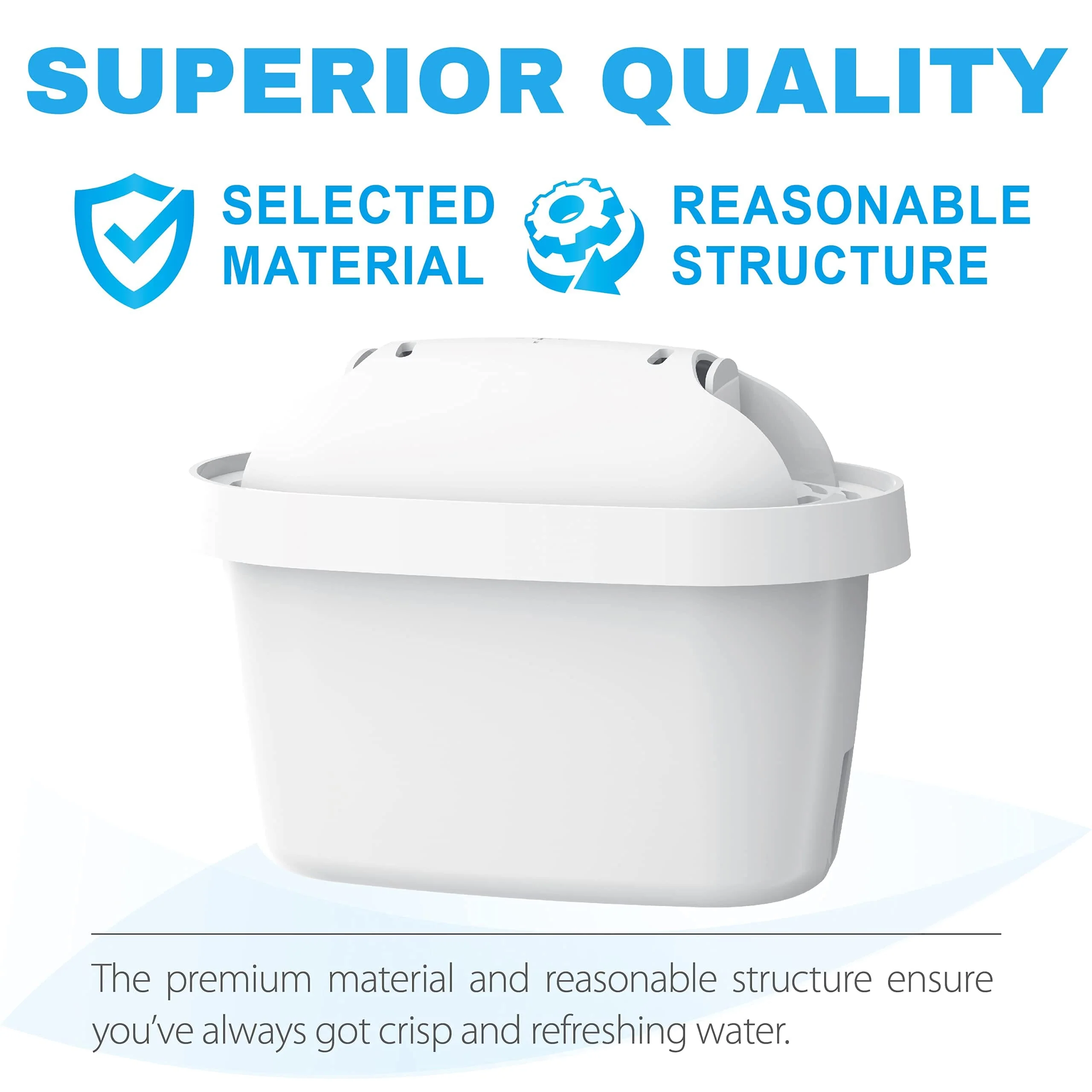 Waterdrop Replacement for Brita Maxtra+ Pitcher Water Filter WD-07 - Image 4