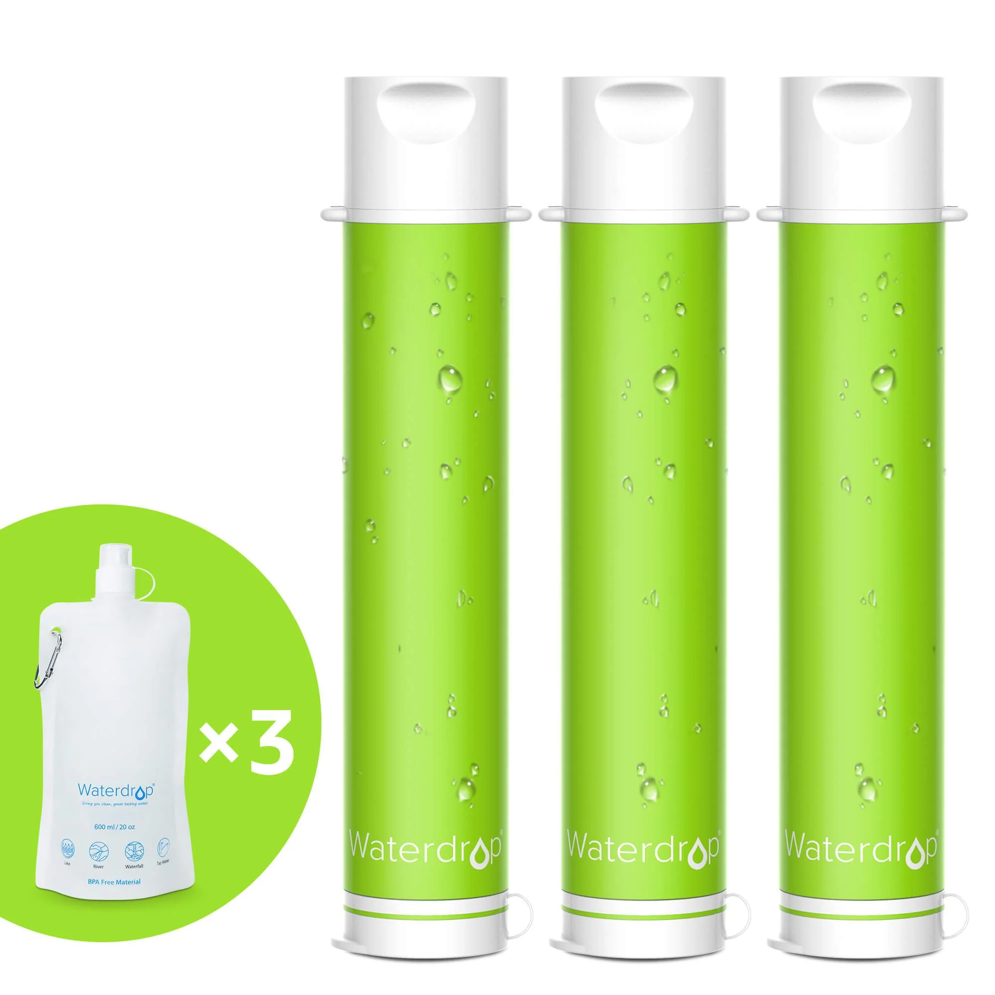 Water Filter Straw for Camping, Hiking, Travel, Survival and Emergency Preparedness by Waterdrop - Image 5