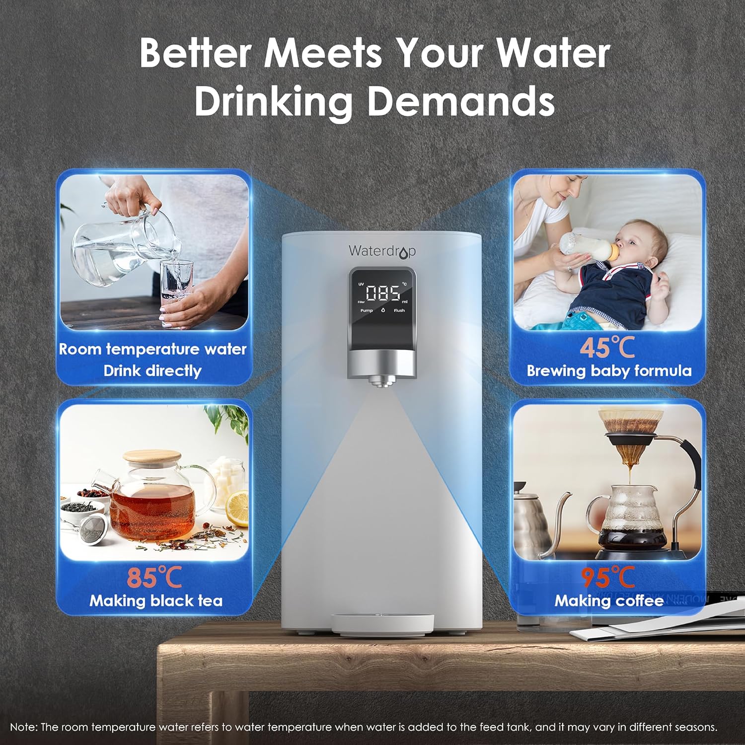 Waterdrop K19-H-Instant Hot Countertop RO System - Image 6