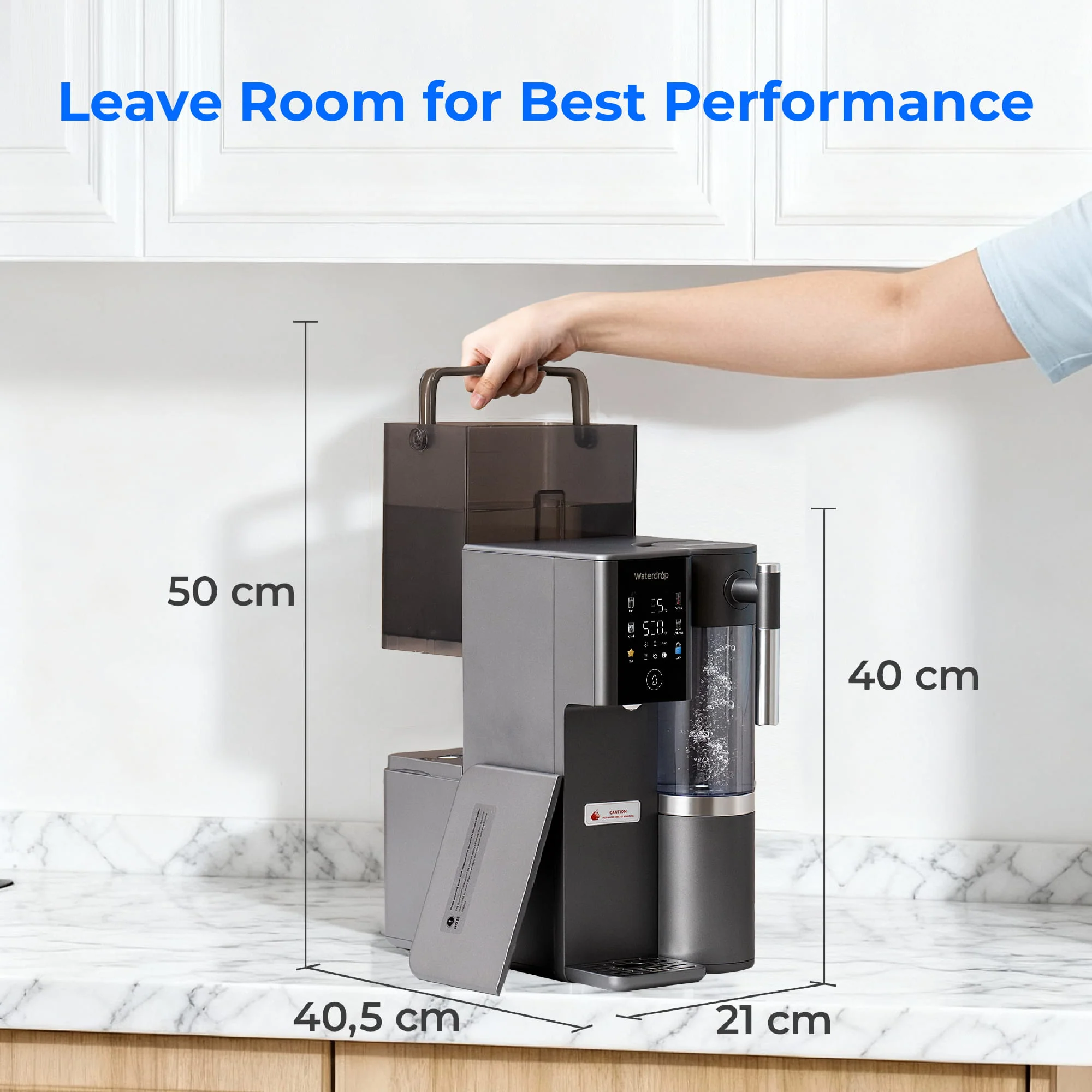 Waterdrop Remineralization Hot Cold RO Water Dispenser,  A2G - Image 9