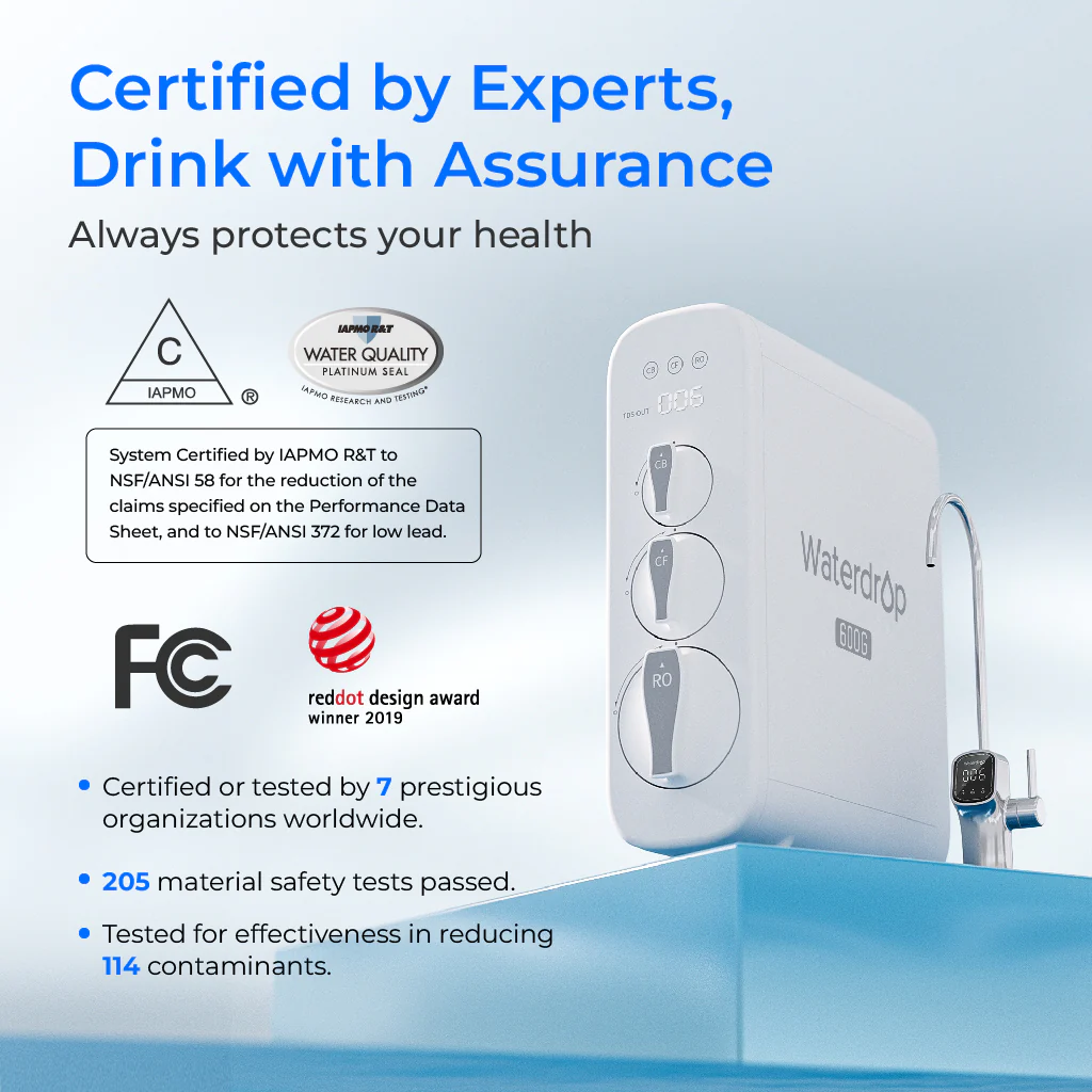 G3P600 Tankless RO System Combo Set - Waterdrop G3P600 - Image 9