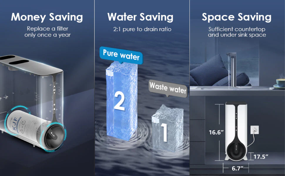 K6 Instant Hot Water Dispenser with KJF Filter - Waterdrop K6 - Image 10
