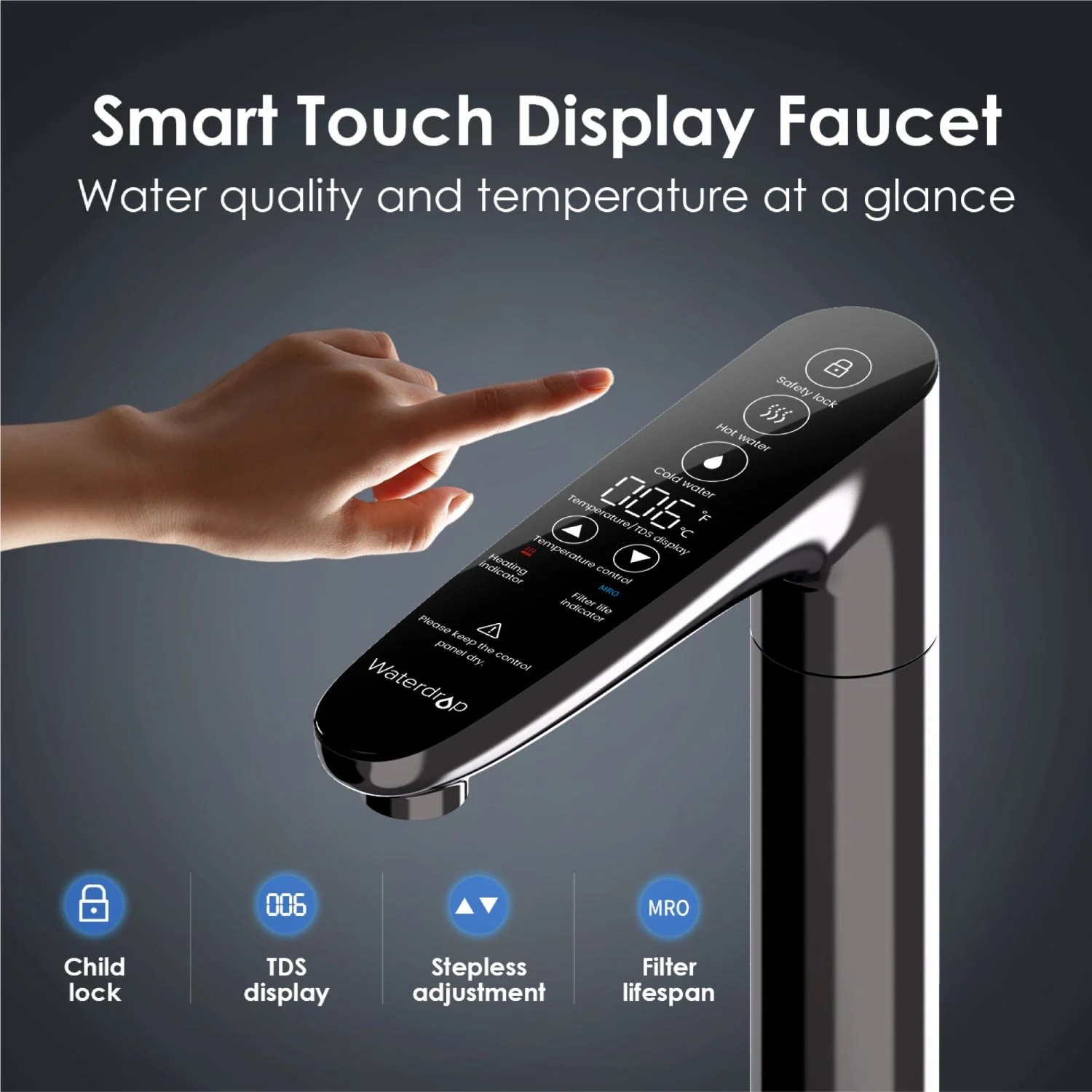 K6 Instant Hot Water Dispenser with KJF Filter - Waterdrop K6 - Image 9