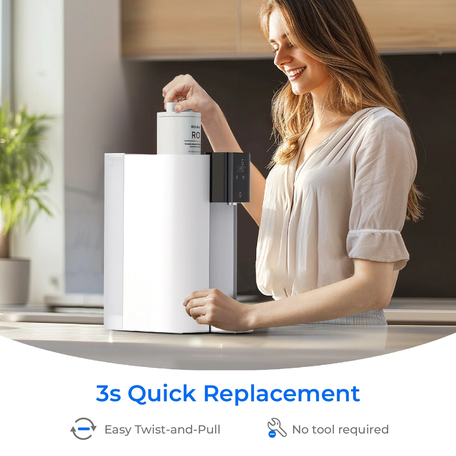 WD-C1RF Filter for Waterdrop C1H Reverse Osmosis System, 2-YEAR COMBO - Image 8
