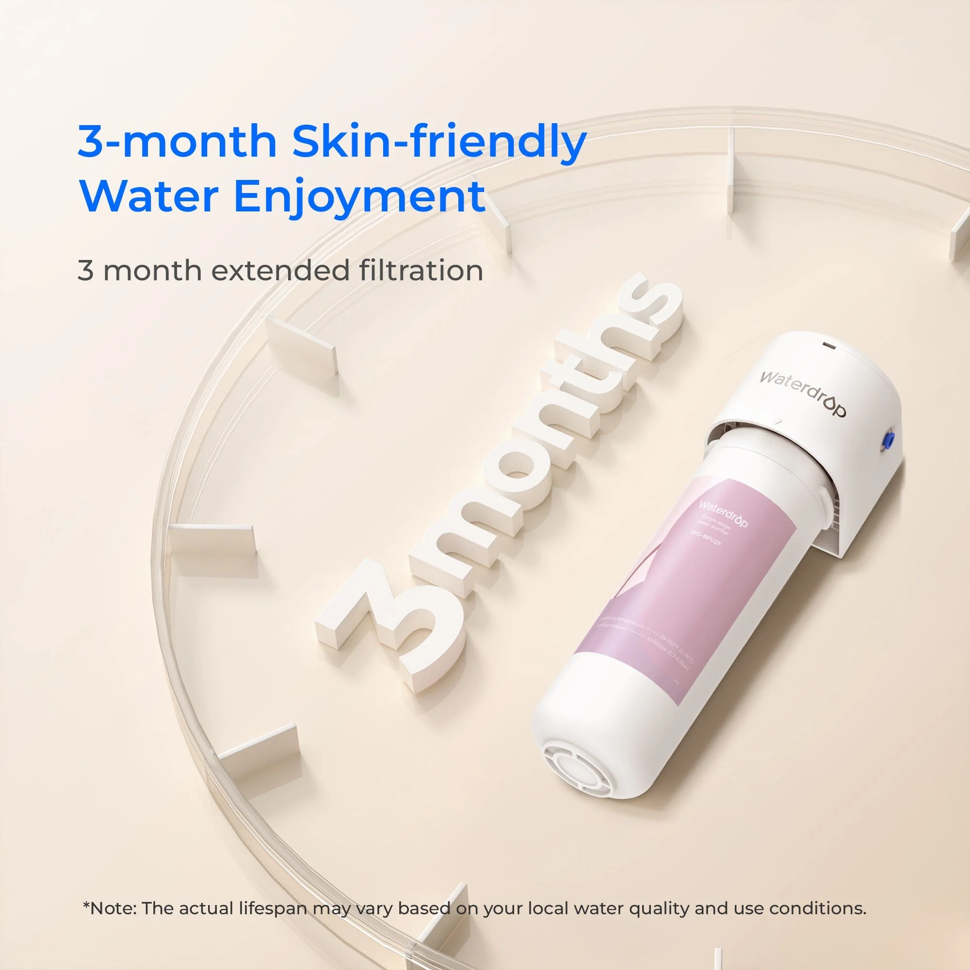 Waterdrop Skincare Water Softening System BFU2 - Softens Skin & Hair - Image 5