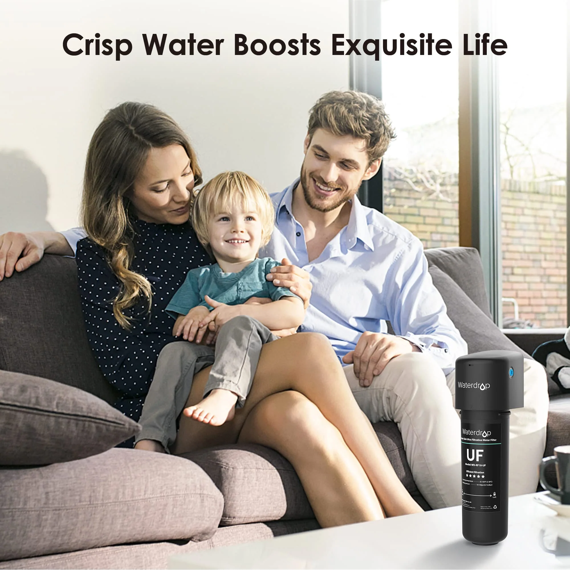 0.01 μm Ultra Filtration UnderSink Water Filter | Direct Connect Filtration System - Image 9