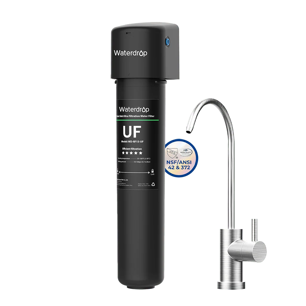 Undersink Ultrafiltration Water Filter System With Dedicated Faucet - Image 11