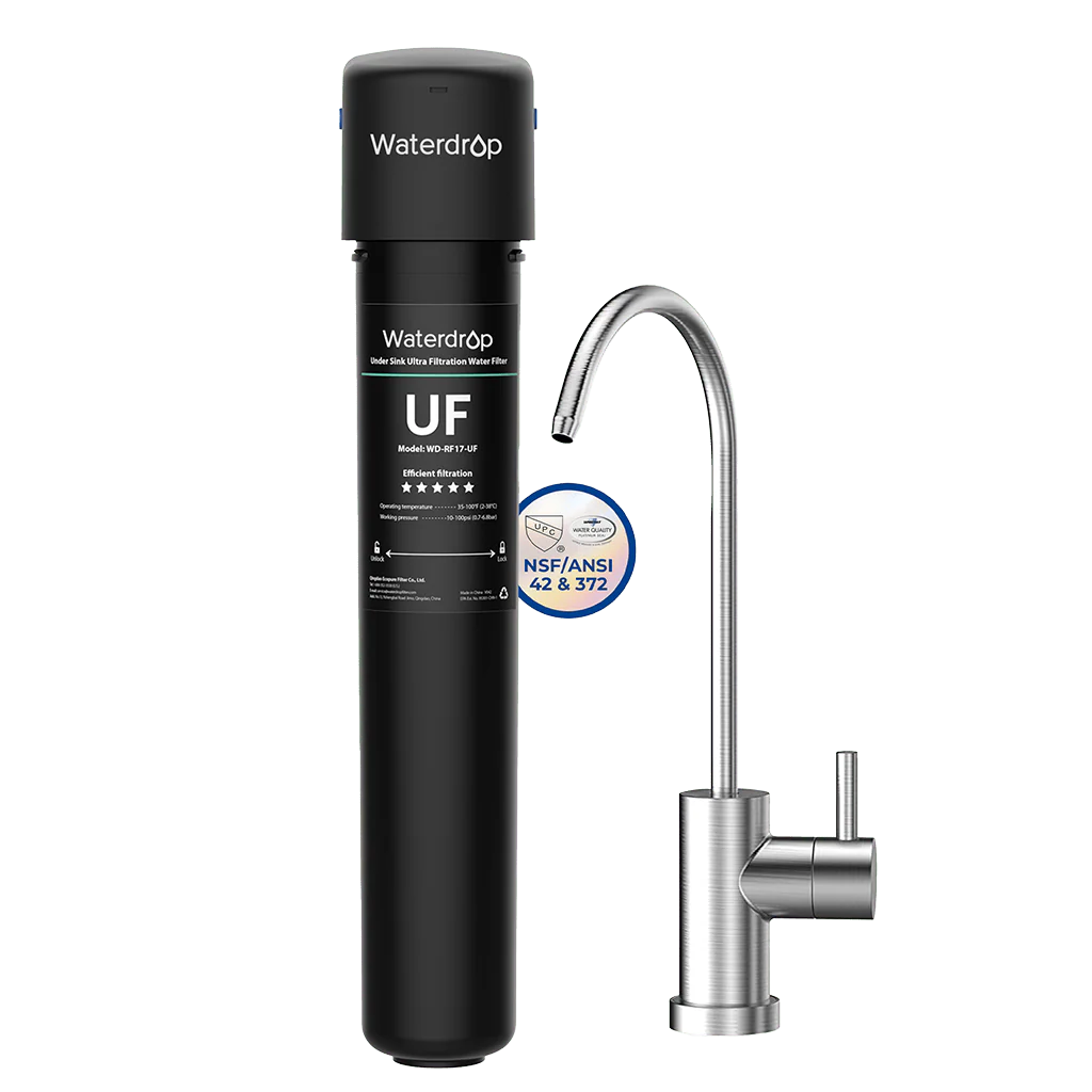 Undersink Ultrafiltration Water Filter System With Dedicated Faucet - Image 12