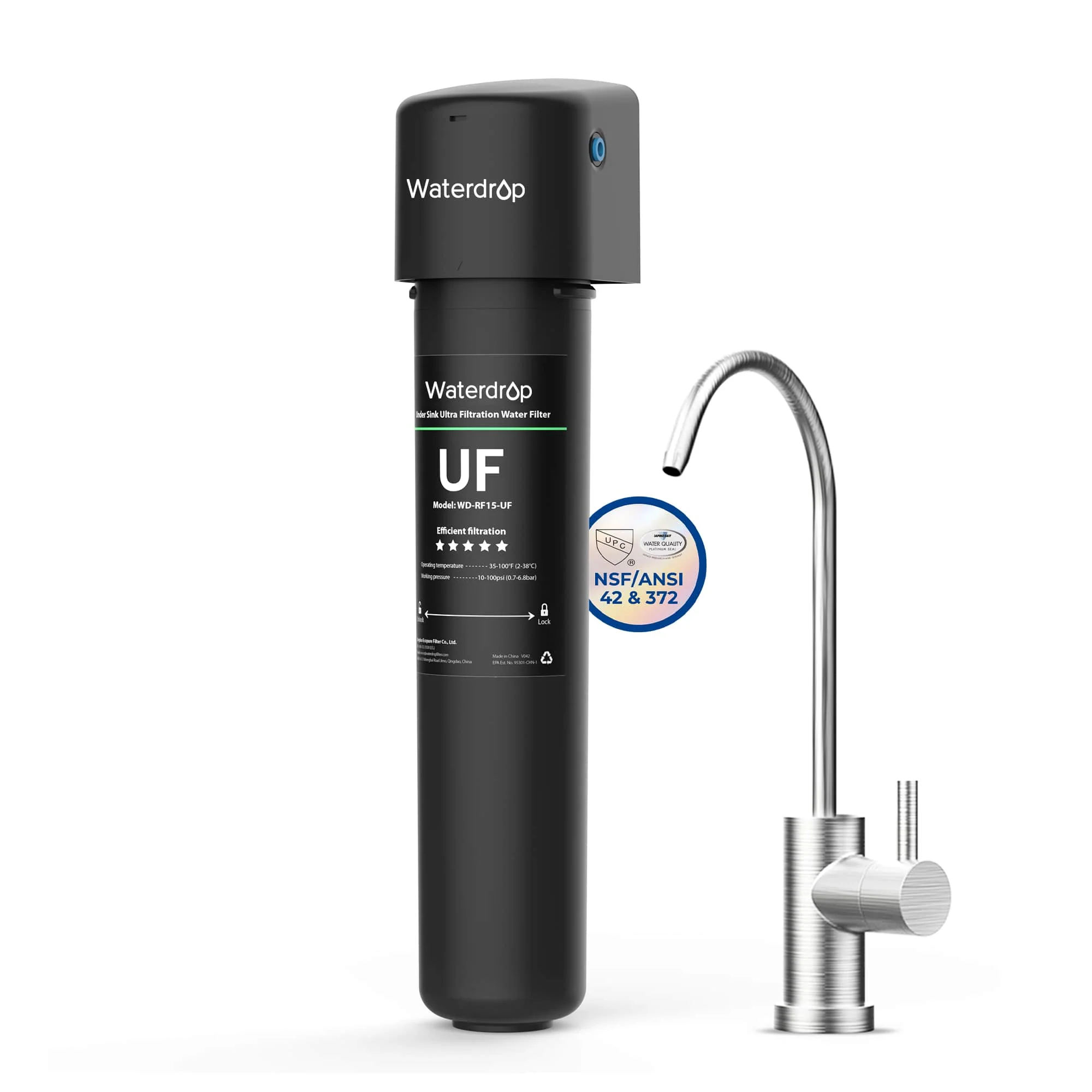 Undersink Ultrafiltration Water Filter System With Dedicated Faucet - Image 15