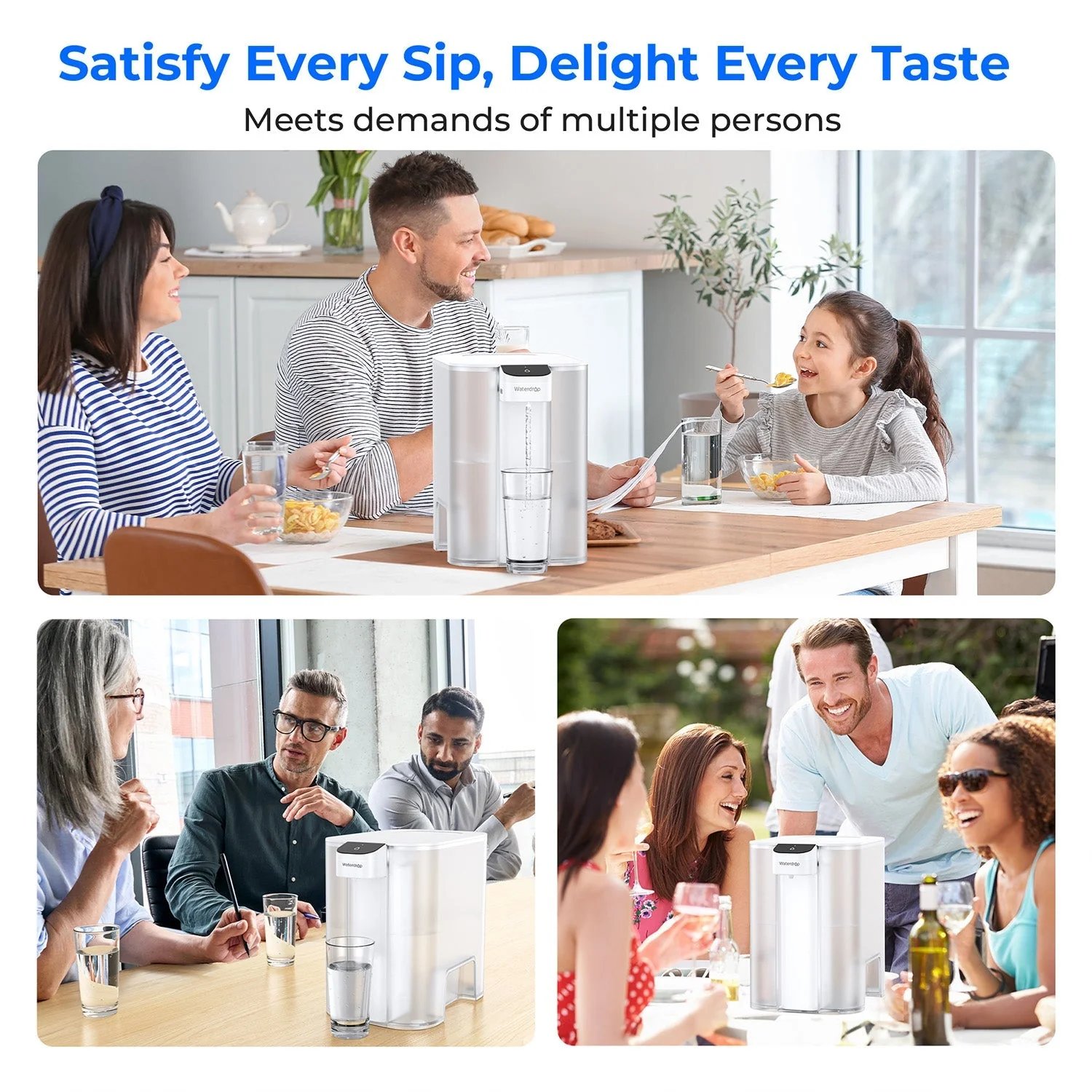 Electric Water Filter Pitcher, Instant Water Dispenser ED04, 200-Gallon - Image 9