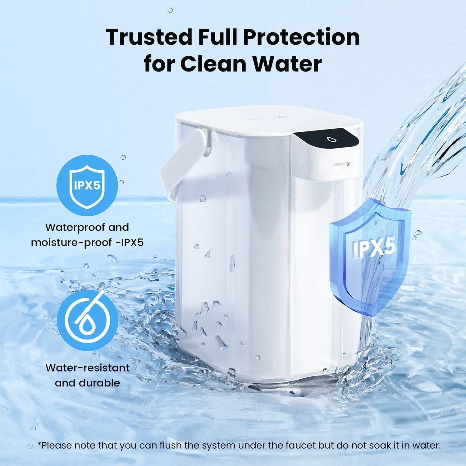 Waterdrop Electric Water Filter, ED01 Countertop Water Filtration System - Image 7