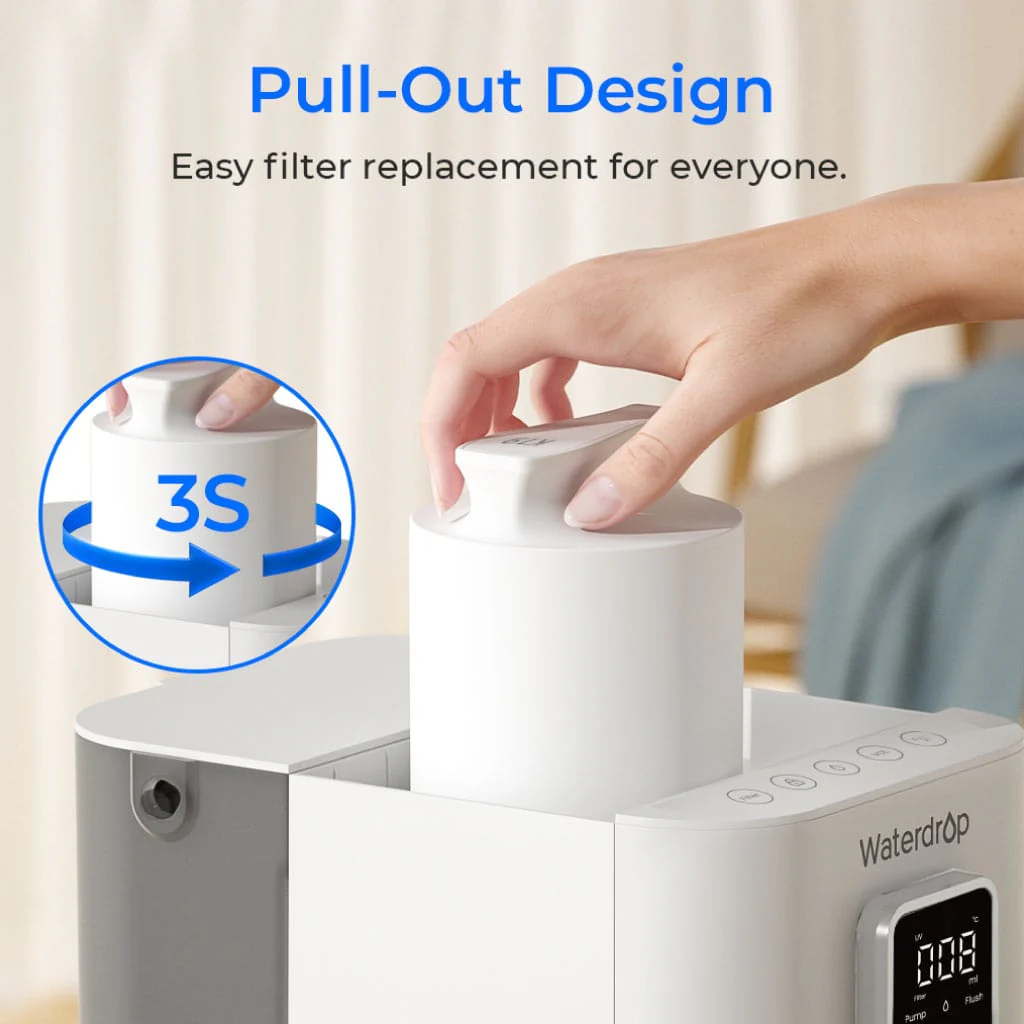 Waterdrop K19-HG Instant Hot Mineralized RO Water System - Image 10