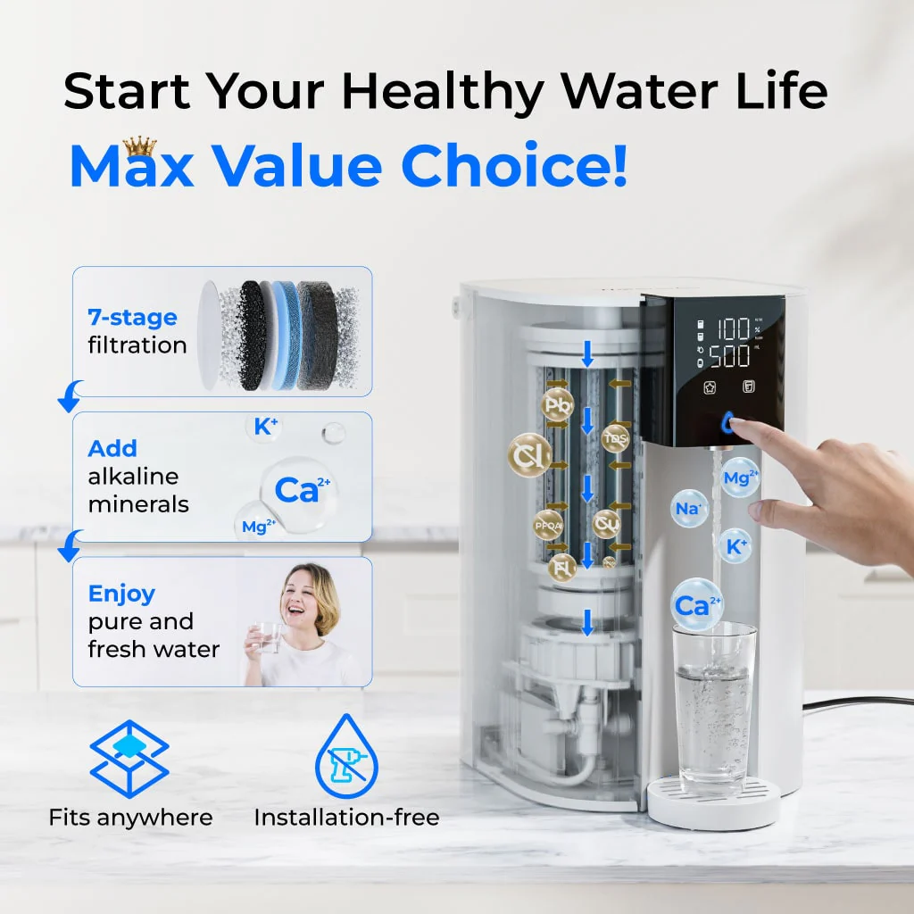 Waterdrop C1SL Alkaline Countertop RO System - Image 8