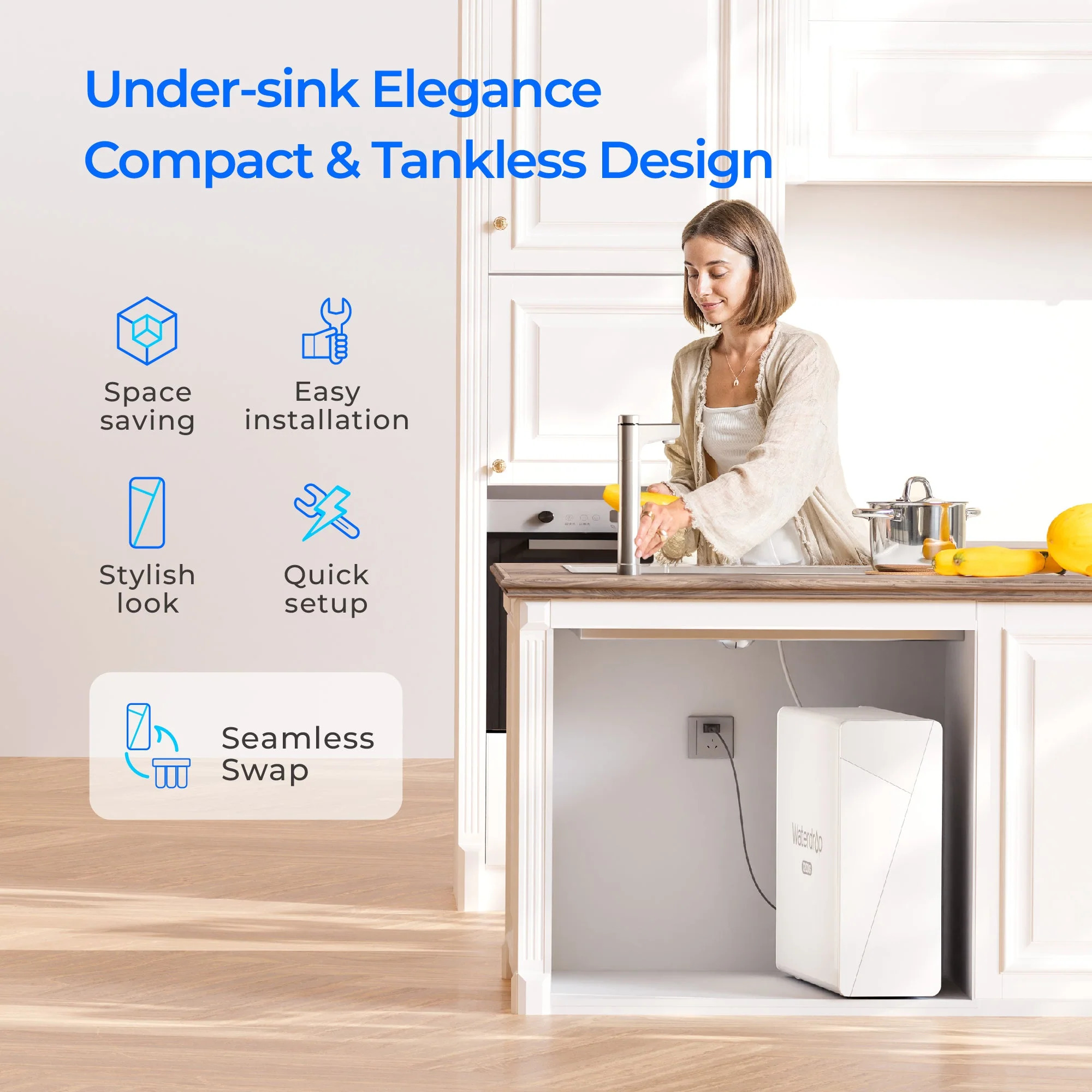 Waterdrop X Series Reverse Osmosis System, X12-BFC2 - Image 10