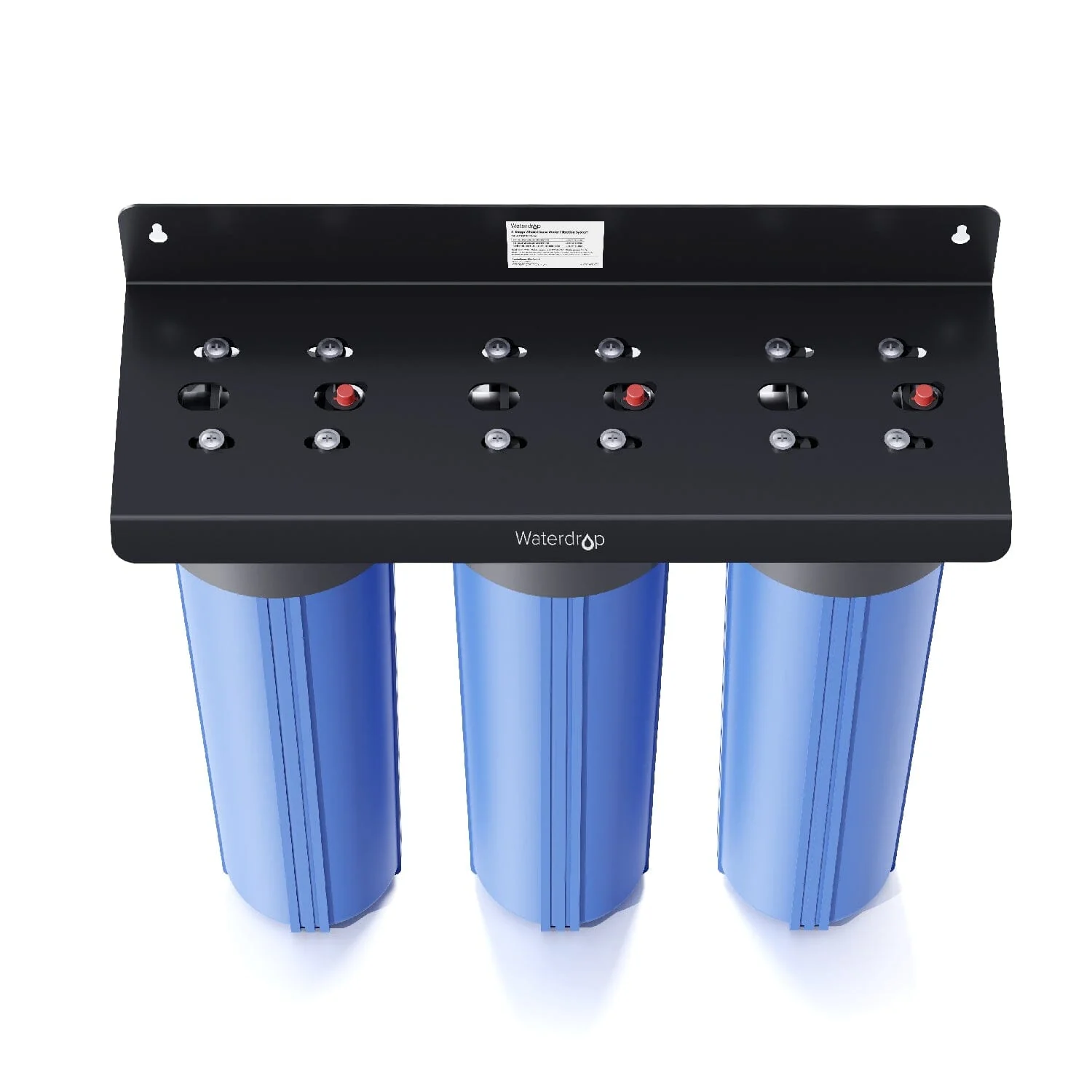 Waterdrop 3-Stage Whole House Water Filter System with Carbon Filter & Sediment Filter - Image 4