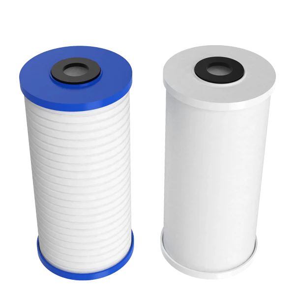 Waterdrop WF10PG 5 Micron 4.5" x 10" Sediment Filter and Activated Carbon Filter, Replacement Cartridge for WFH21-PG Whole House Water Filtration System - Image 3