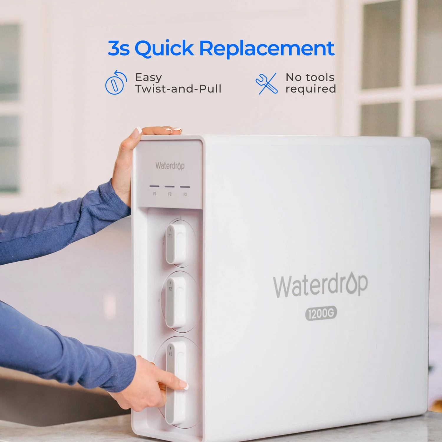 X12-F3 Filter for Waterdrop X12 Reverse Osmosis System | 1200 GPD - Image 5